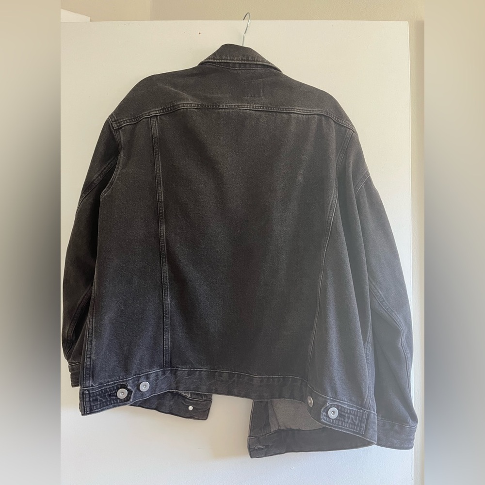 Wild Fable Black Oversized Jean Jacket - Picture 3 of 5